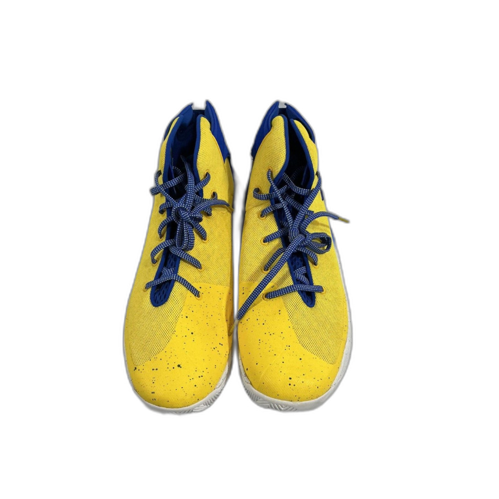 Under Armour Curry 3Zero "Taxi" Basketball Shoes Yellow Blue  -size 15